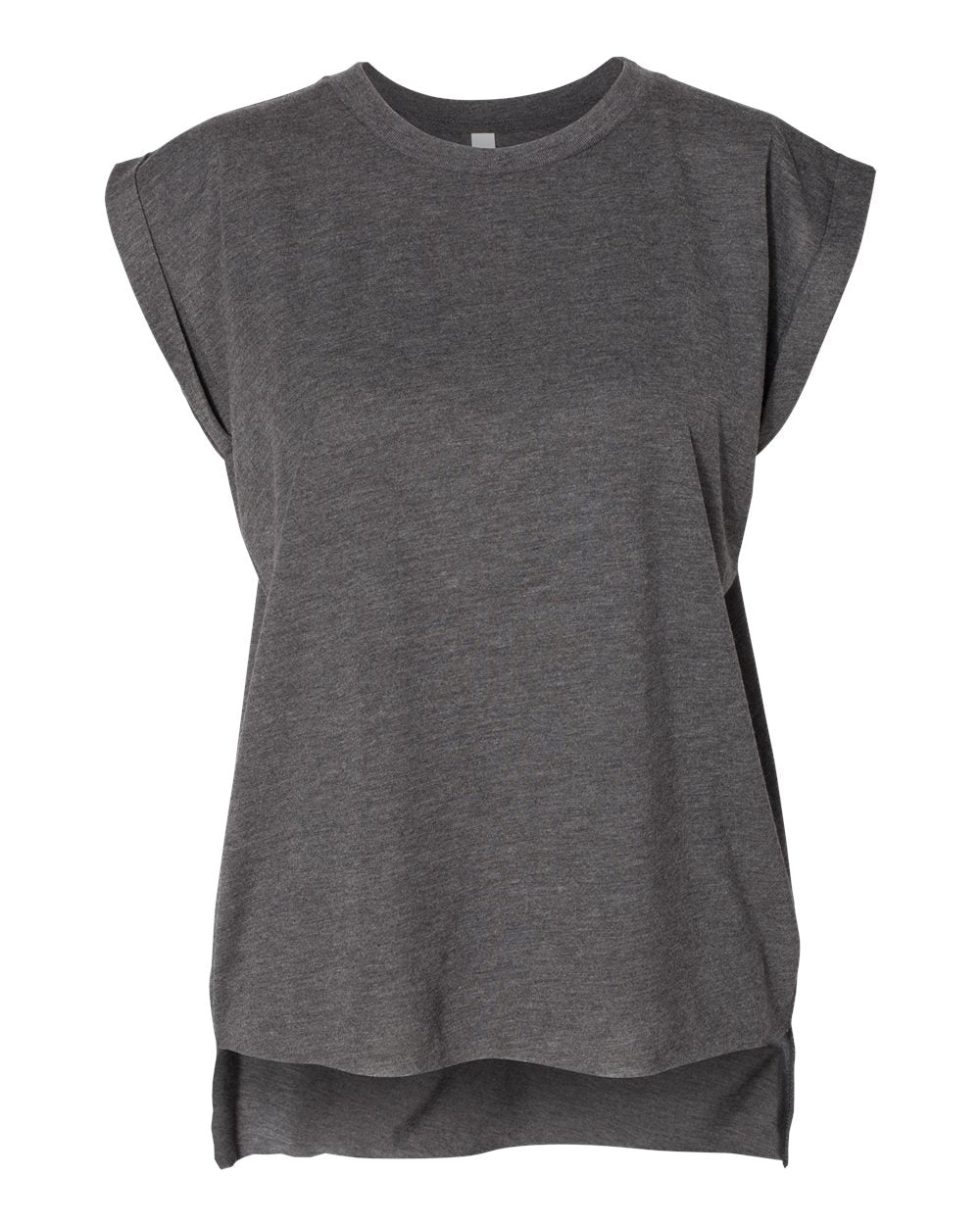 Vintage 1975 Shirt - Ladies Rolled Cuffs Muscle Tee