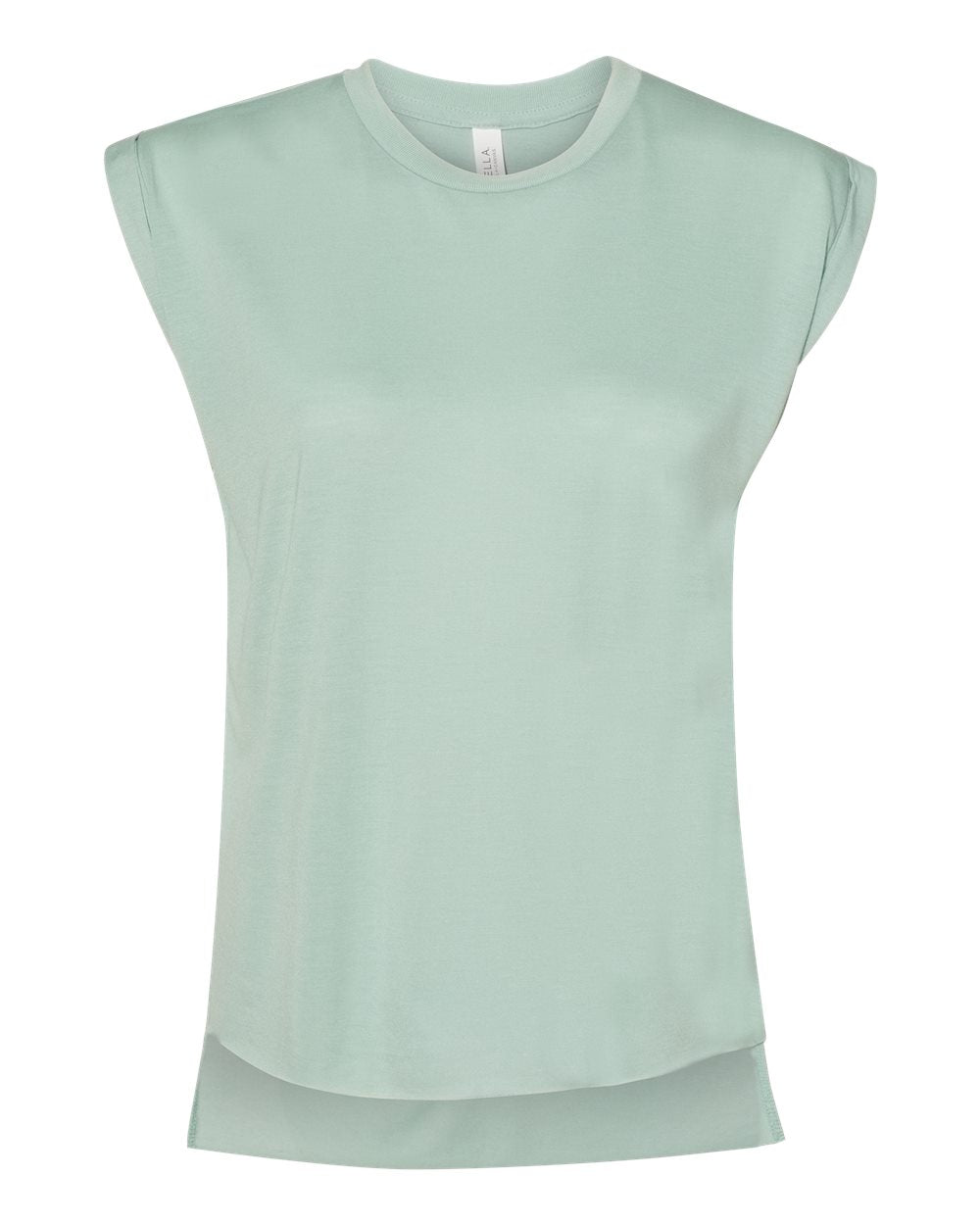 Vintage 1975 Shirt - Ladies Rolled Cuffs Muscle Tee