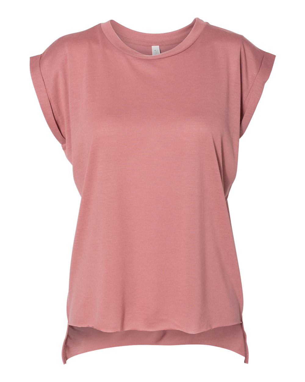 Vintage 1975 Shirt - Ladies Rolled Cuffs Muscle Tee