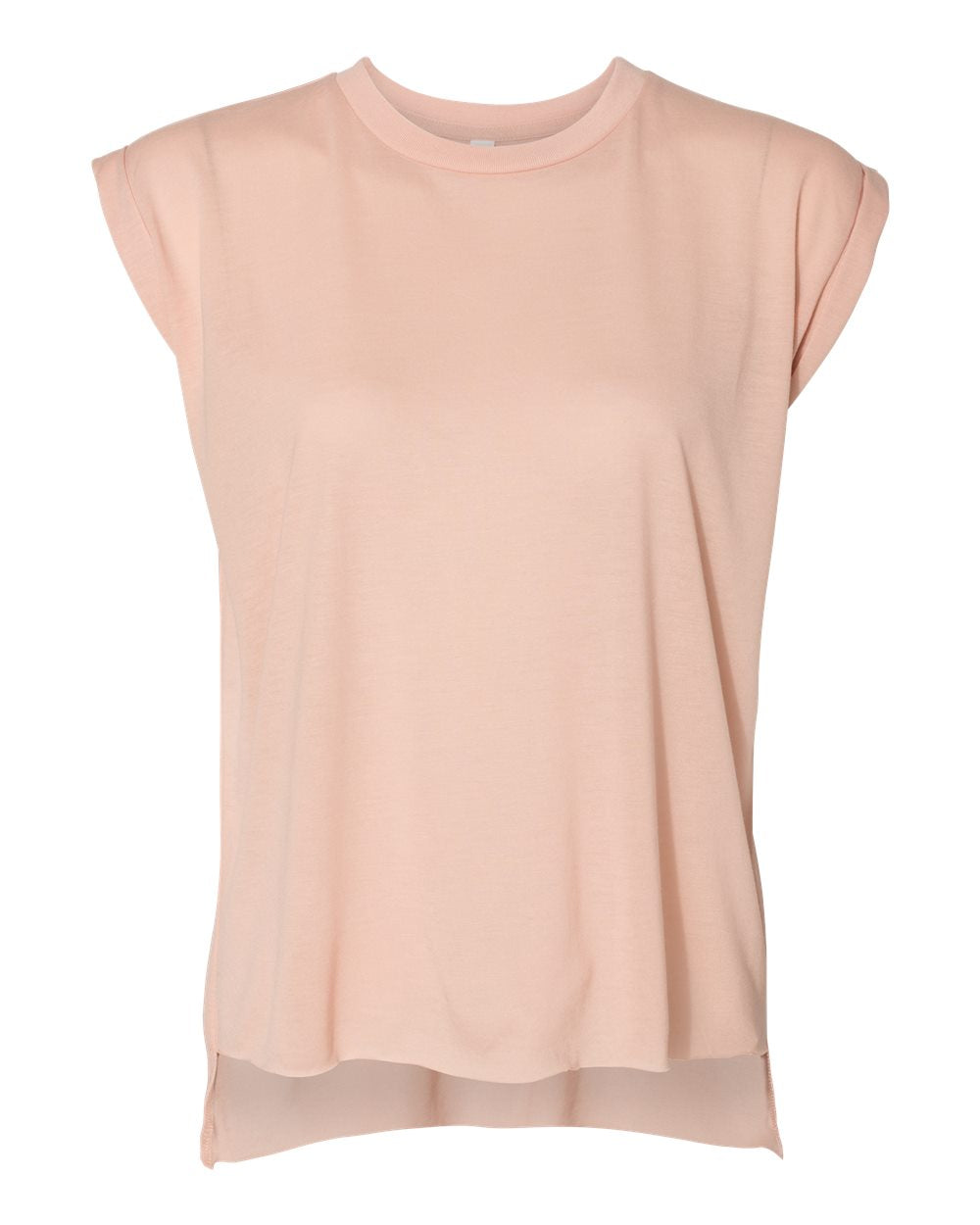 Vintage 1975 Shirt - Ladies Rolled Cuffs Muscle Tee