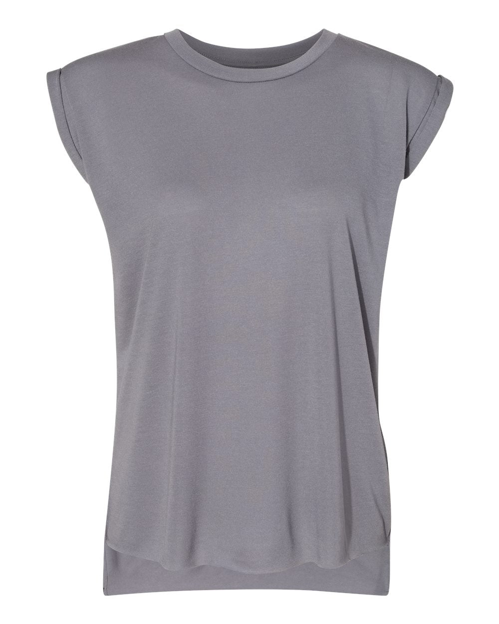 Vintage 1975 Shirt - Ladies Rolled Cuffs Muscle Tee