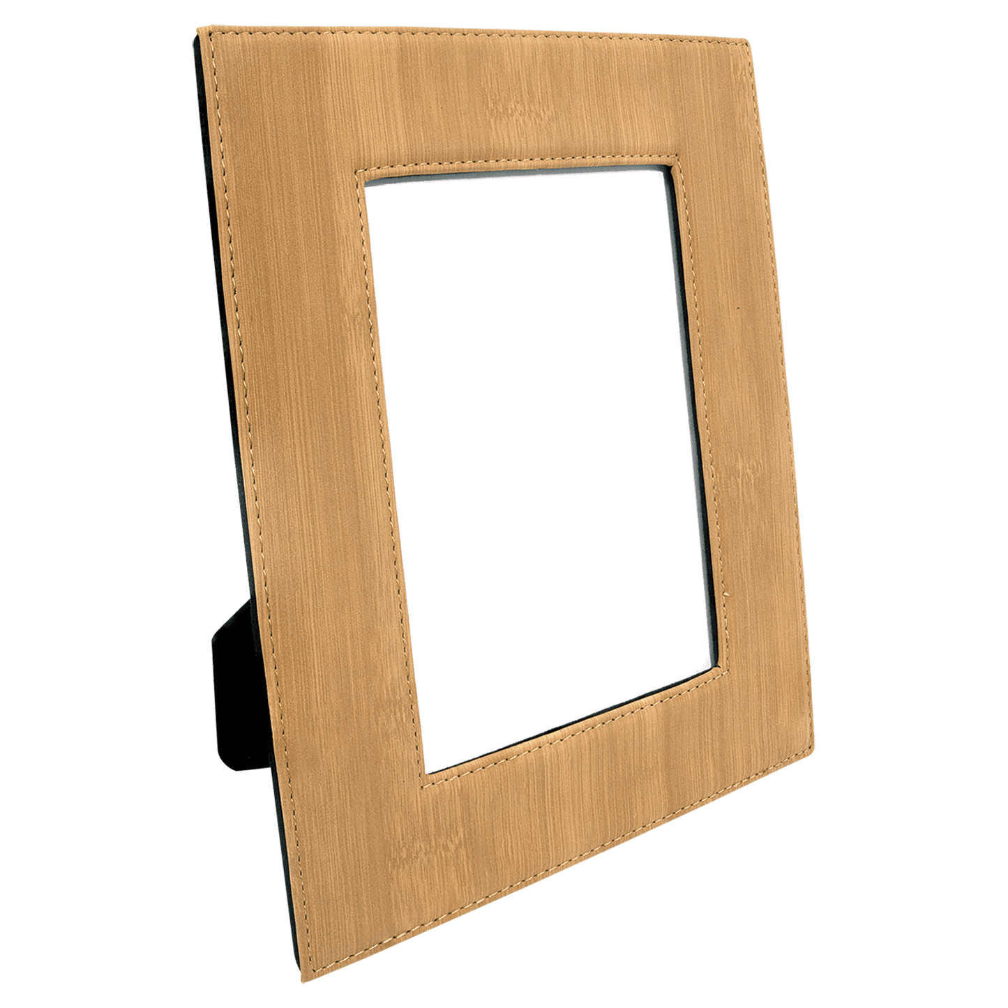 Personalized 4" x 6" Laserable Leatherette Photo Frame 📸✨