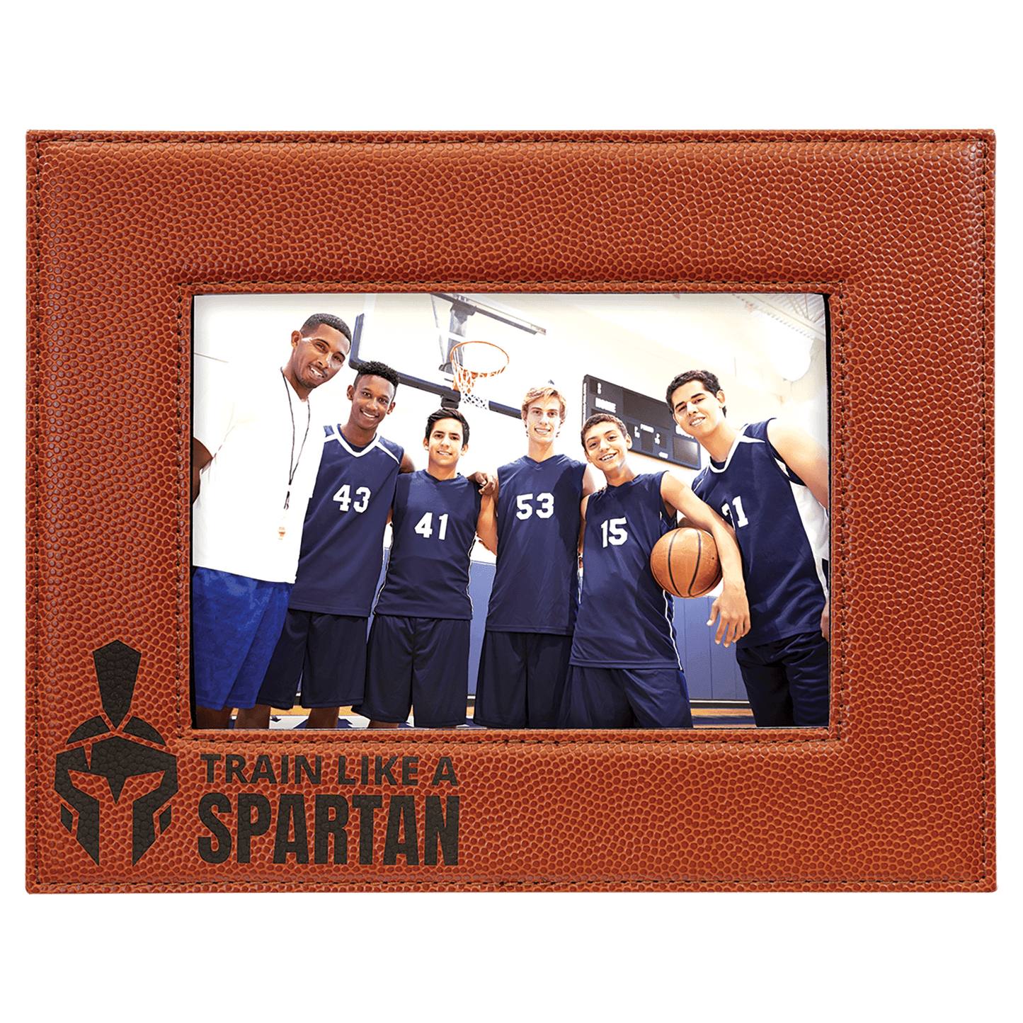 Personalized 4" x 6" Laserable Leatherette Photo Frame 📸✨