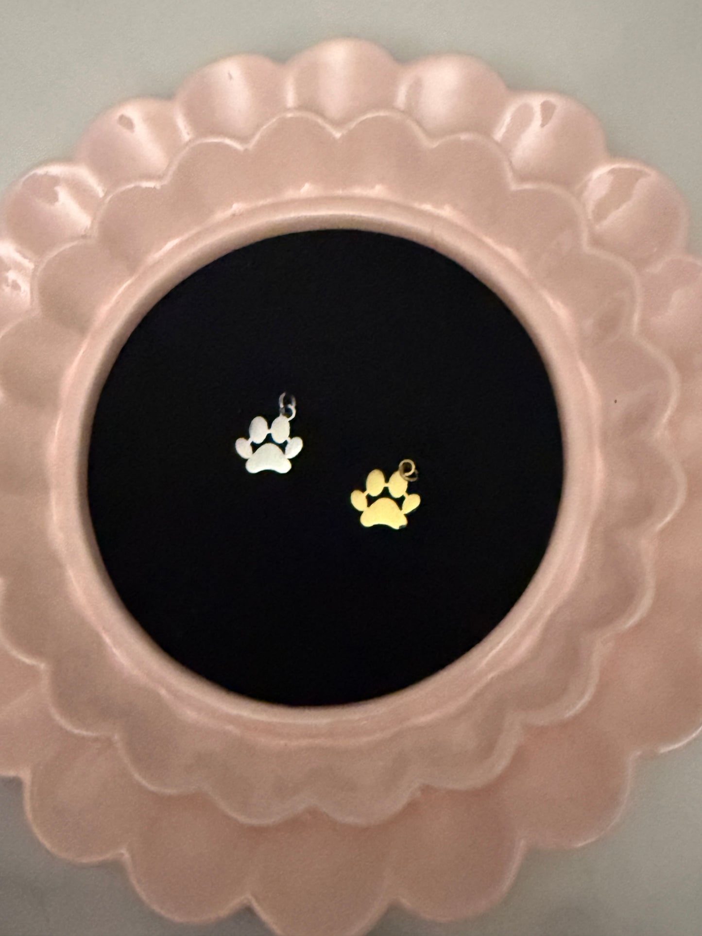 Petite Paw Print Charm