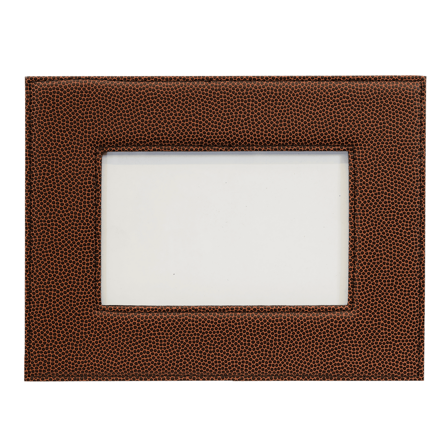 Personalized 4" x 6" Laserable Leatherette Photo Frame 📸✨