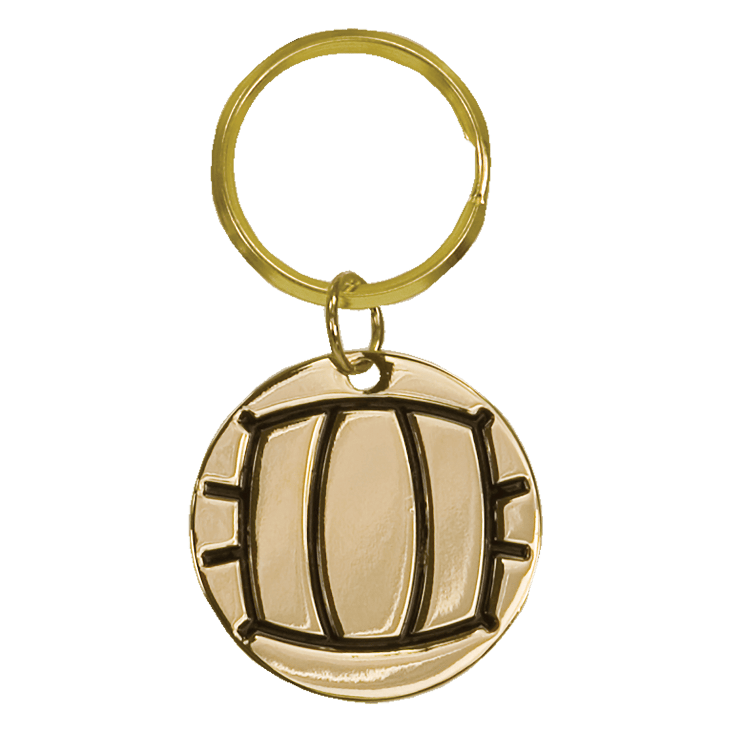 Engravable Brass Keychain