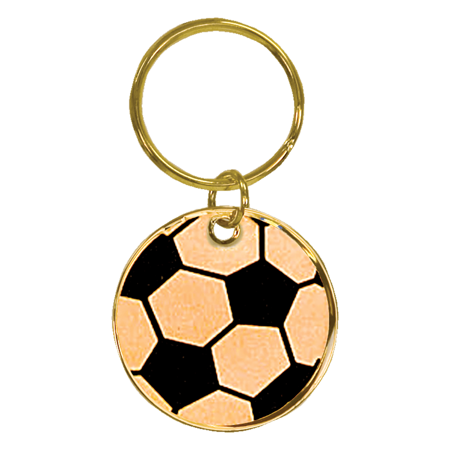Engravable Brass Keychain