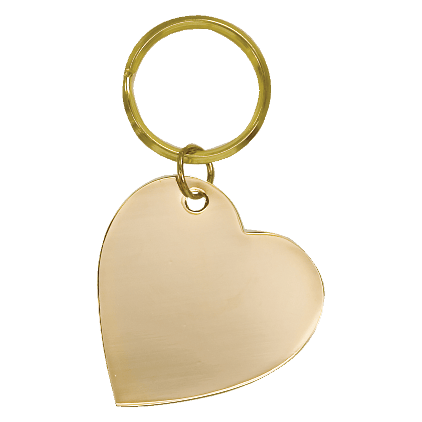 Engravable Brass Keychain