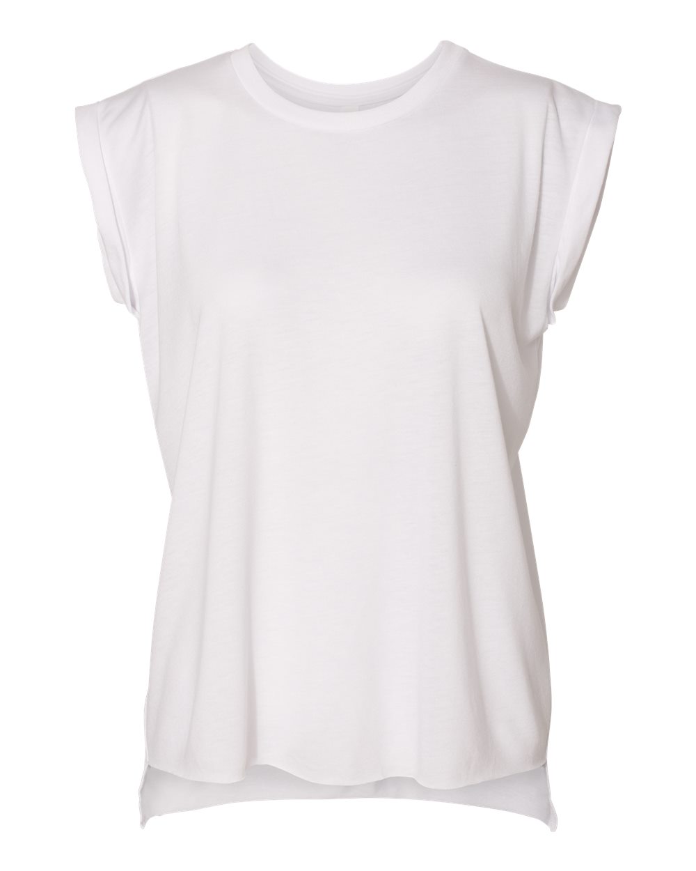 Vintage 1975 Shirt - Ladies Rolled Cuffs Muscle Tee