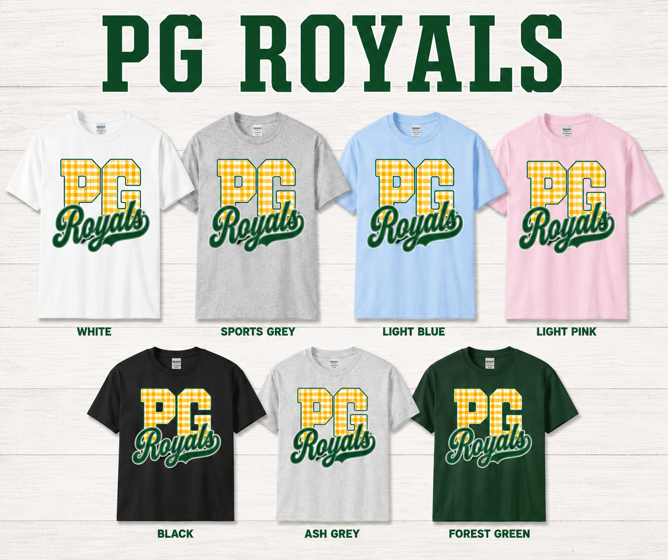 PG Royals - Gingham