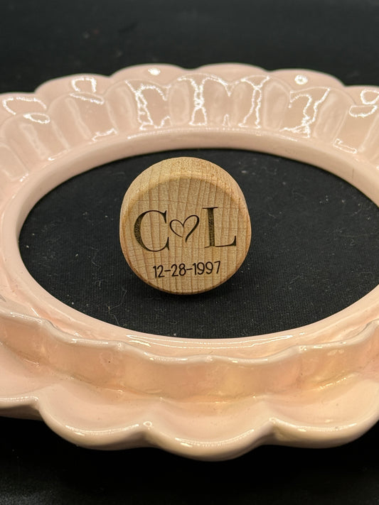 Personalized Wine Cork