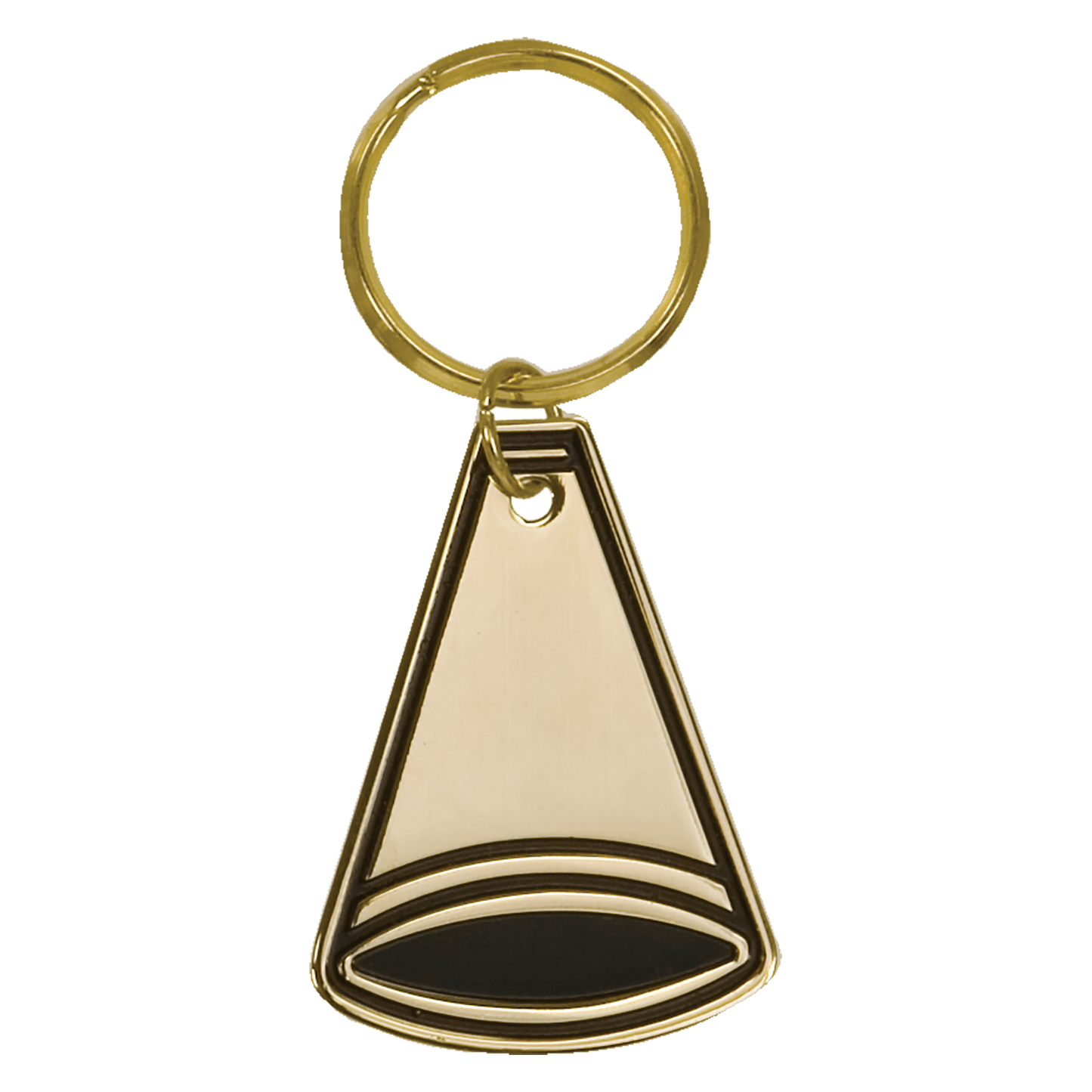 Engravable Brass Keychain