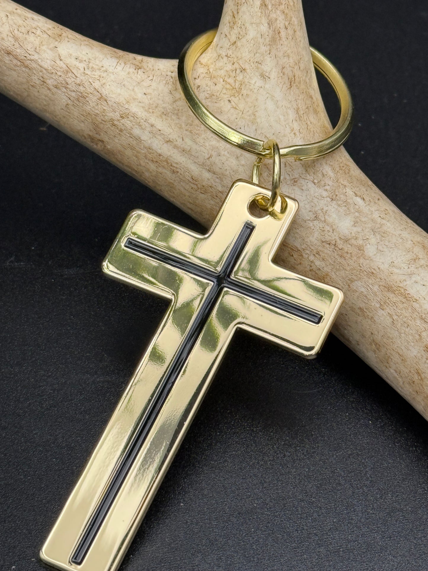 Engravable Brass Keychain