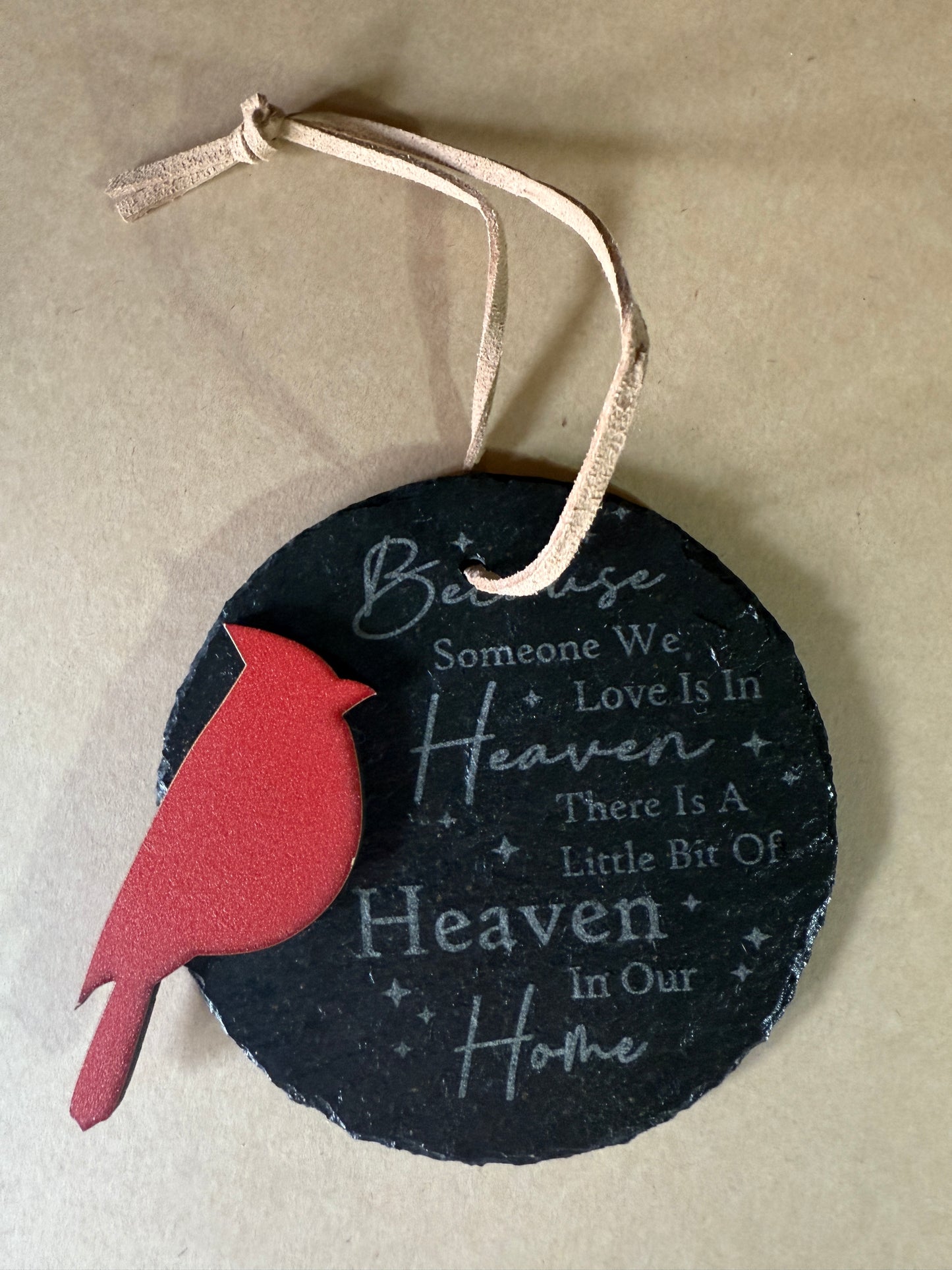 Cardinal Memorial Ornament