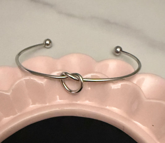 Knot Bangle Bracelet