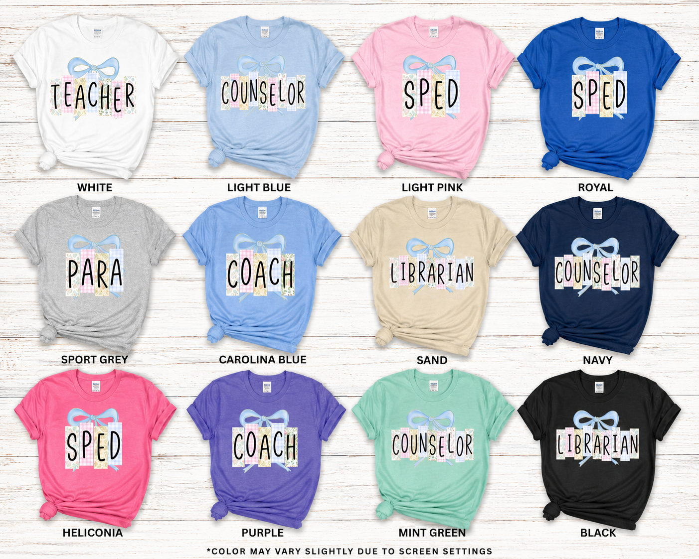 Coquette School Staff Shirt |